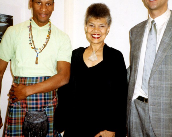 1993, Thomas Erben opening, Sur Rodney (Sur), Lorraine O'Grady, Thomas Erben.